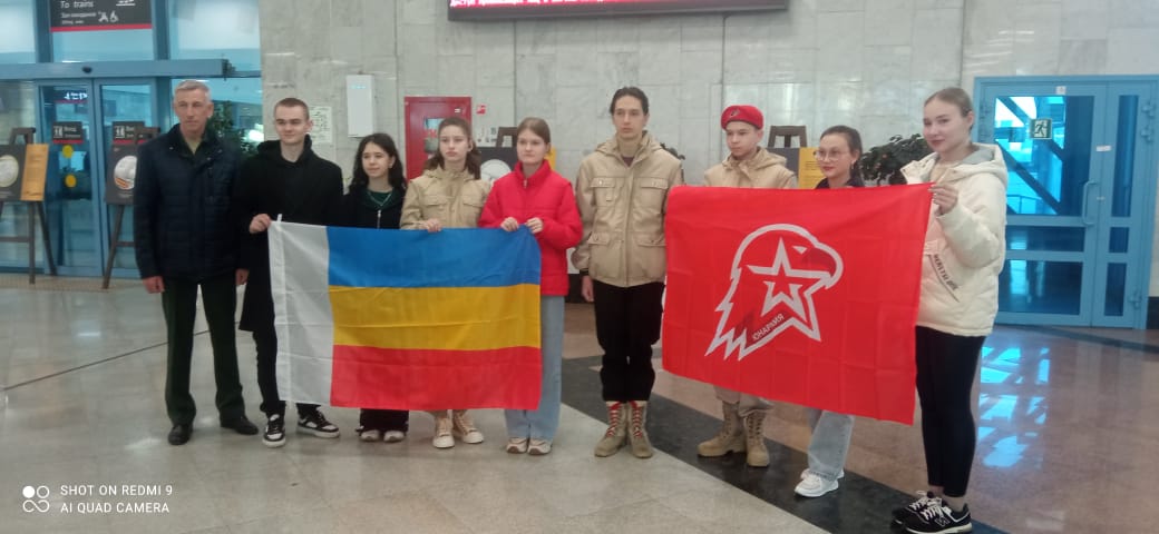 Юнармейцы Ростова-на-Дону в составе команды от Ростовской области проходят обучение в ВДЦ «Смена»