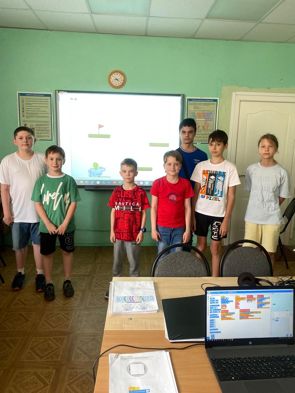 Юные программисты создают игры в Scratch! 🎮✨