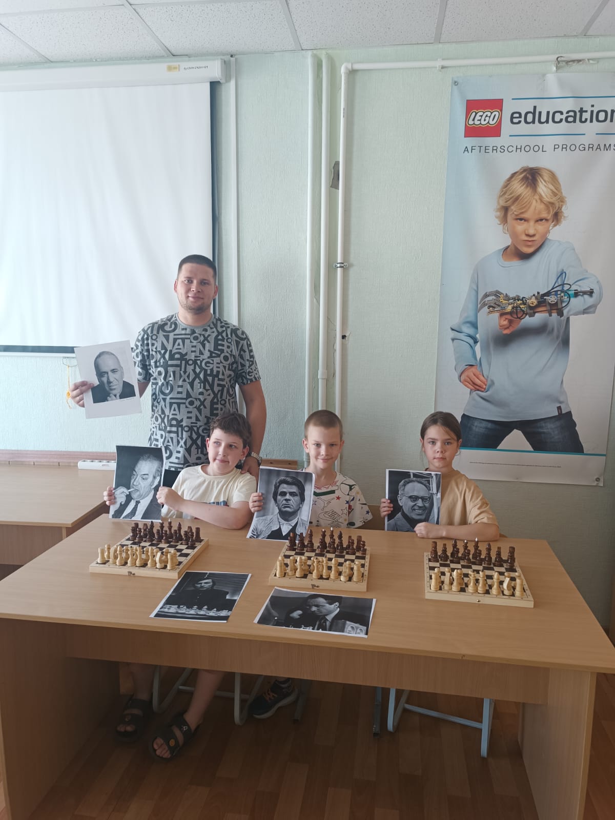 В Центре прошло мероприятие «Истории и легенды о шахматных гроссмейстерах» ♟️📚