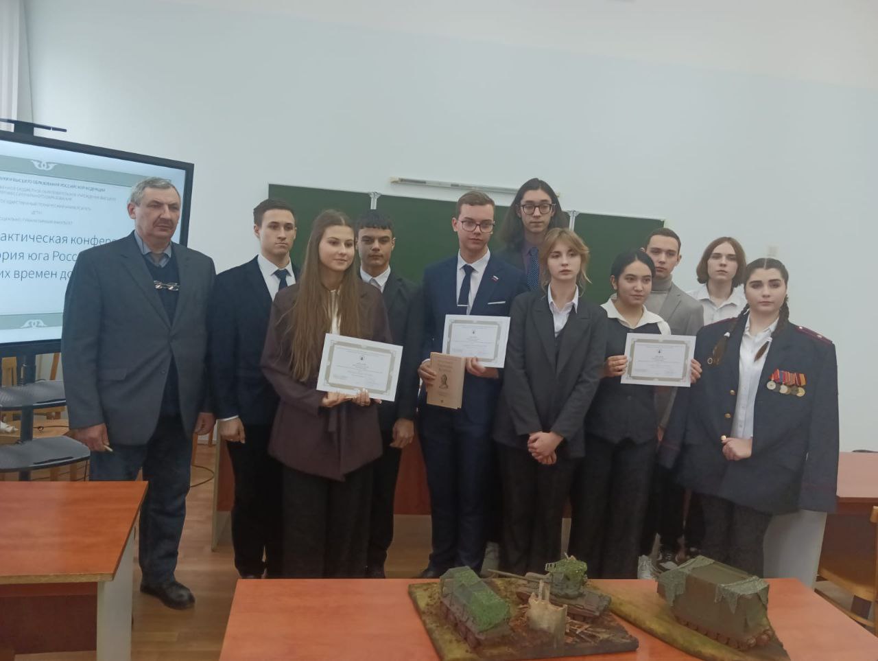 Пять наших воспитанников выступили с докладами на региональной конференции по военной истории в ДГТУ