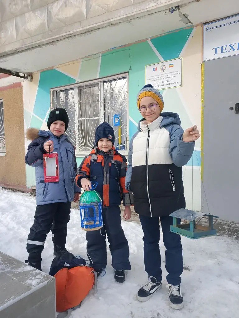 ❄️🐦 Зимняя забота о птицах: добрые дела юных экологов ЦДТТ