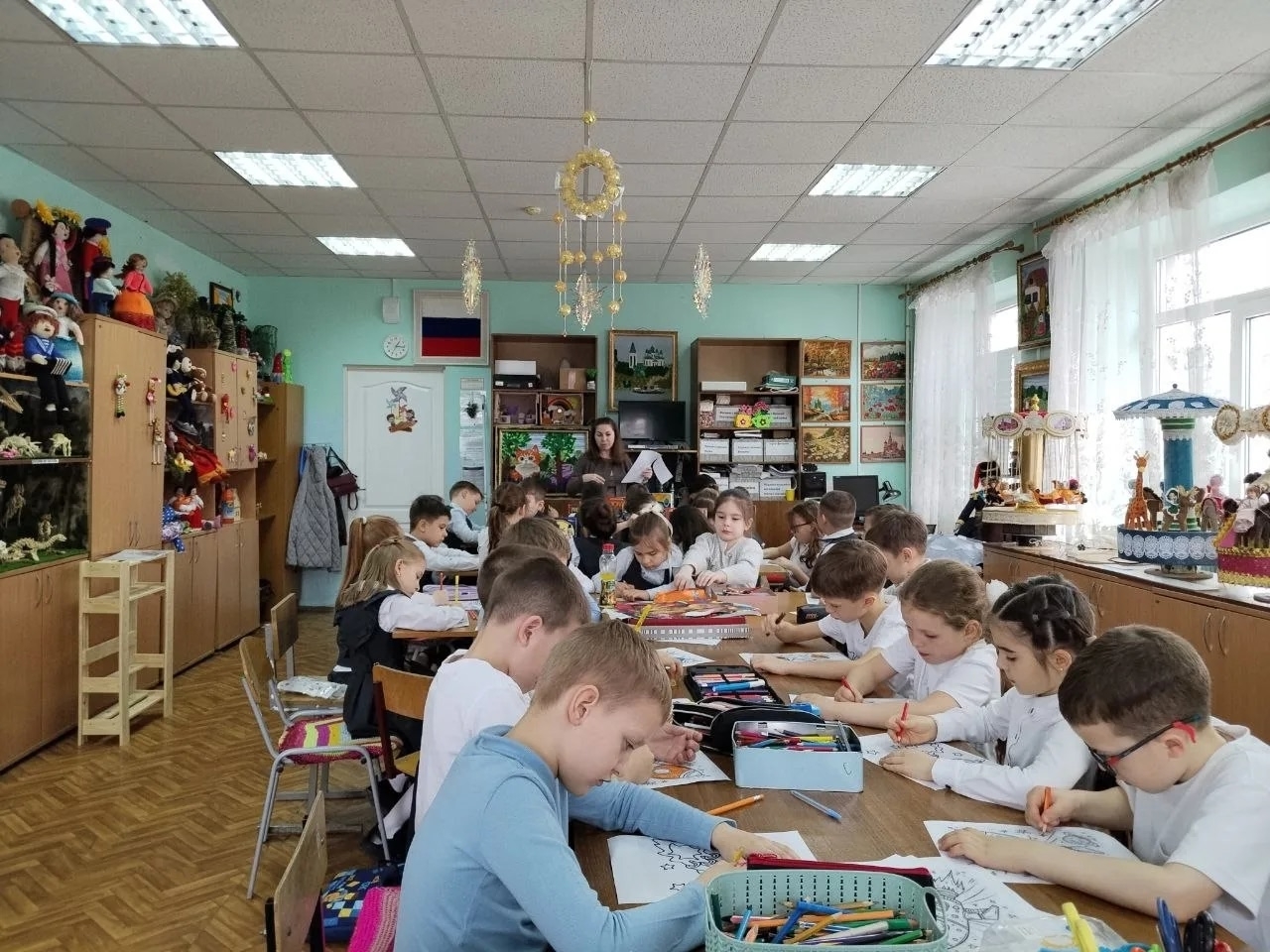 🌟 Информационный час «В мире звёзд и планет» ко Дню космонавтики
