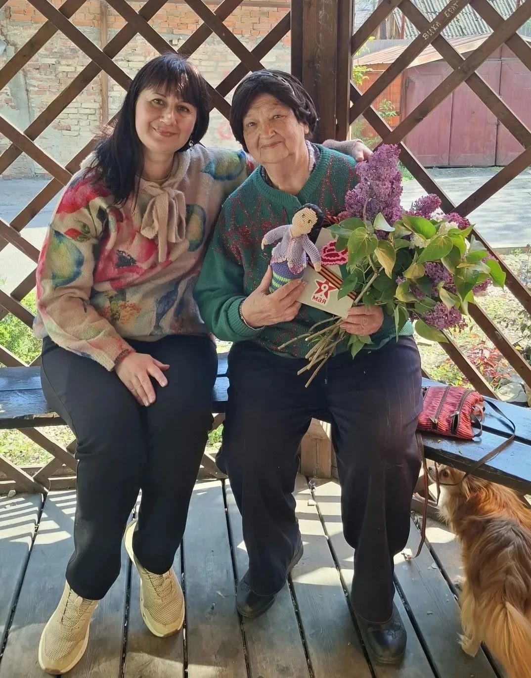 🌺 Тёплая встреча с «дитя войны» Надеждой Петровной Петренко